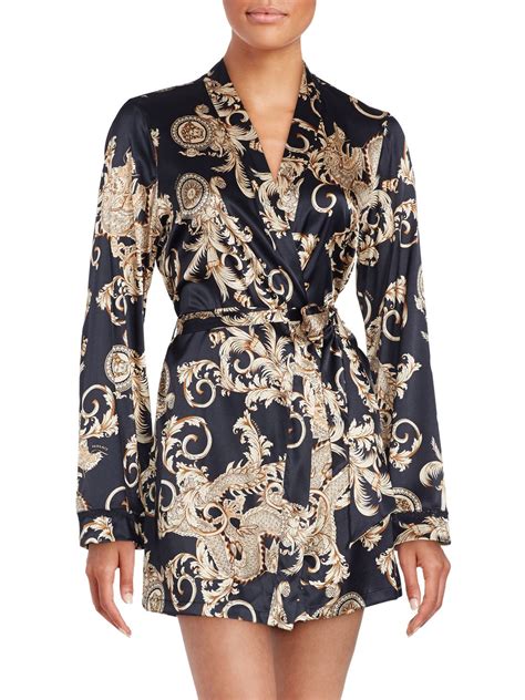 versace womans robe|versace dressing gown for women.